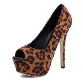 Leopard Print Pumps Shoes Online Sale, Shoes Store