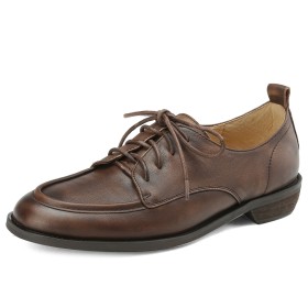 Business Casual Comfortabele Schoen Vintage Klassiek Leer Oxford Lente