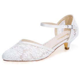 Dream Pairs Women's Slip-On Kitten Heel Pumps - Pointed Toe Dress Shoes For  Wedding & Party