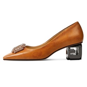 Bruine Pumps Schoenen Dames, Schoenenwinkel Online | BuyShoes.Shop