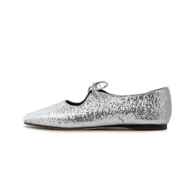 Habillées Chaussures Pour Femmes Moccasins Plate Bout Carré Confortable