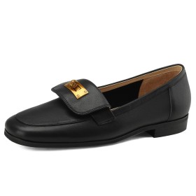 Con Fibbia Business Casual Classiche Pelle Loafers Comode Scarpe