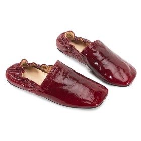 DREAM PAIRS Comfortabele ballerina's voor dames, met ronde neus, instappers, kantoorschoenen, Zwart, 42 EU