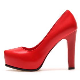 11 cm High Heel Pumps Womens Footwear Going Out Shoes Red Bottoms Platform Heel