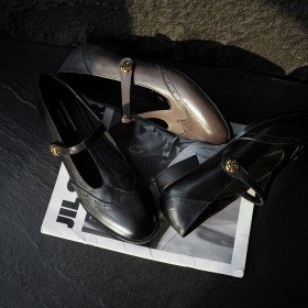 Chaussures Ceremonie Bride T Business Casual Maryjane Originale Plate Bride Cheville Classique Chaussures Femme