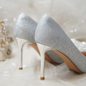 Tanzschuhe Geblümte Damenschuhe Mit 8 cm High Heels Brautschuhe Festliche Schuhe Glitzer Pumps Stilettos Luxus