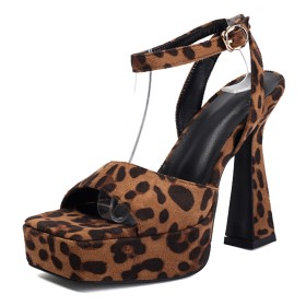 MissHeel Plateausandalen voor dames, hoge hakken