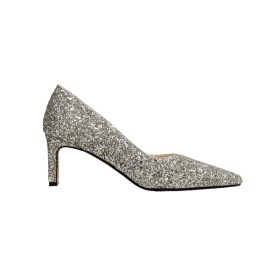 2021 Argenté Paillette Escarpins De Danse Chaussure De Soirée Brillante Chaussures Pour Femme A Talon 6 cm