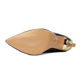 Sexy Talons Aiguilles Cuir Bottes Haute Pole Dance Botte Cuissarde À Talon Habillé