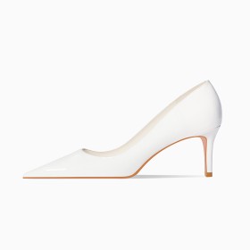 Chaussures Pour Femme A Talon Escarpin Cuir Talon Aiguille Élégant Chaussure De Soirée Chaussure De Mariée