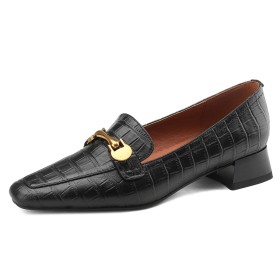 Loafers Business Casual Schoen Mode Lage Hakken Leer Comfort