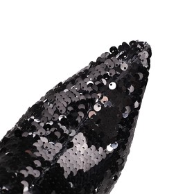 Talons Aiguilles Brillante A Talon Haut 10 cm Moderne Degrade De Couleur Chaussure De Soirée Bout Pointu Femme Paillette Ceremonie Bottines