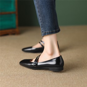 Flache Schuhe Damen Loafers Bequeme Klassisch Business Casual Elegante