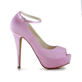 Pfennigabsatze Elegante Schuhe Schöne Brautschuhe Mit 13 cm High Heel Ballschuhe Pinke Pumps