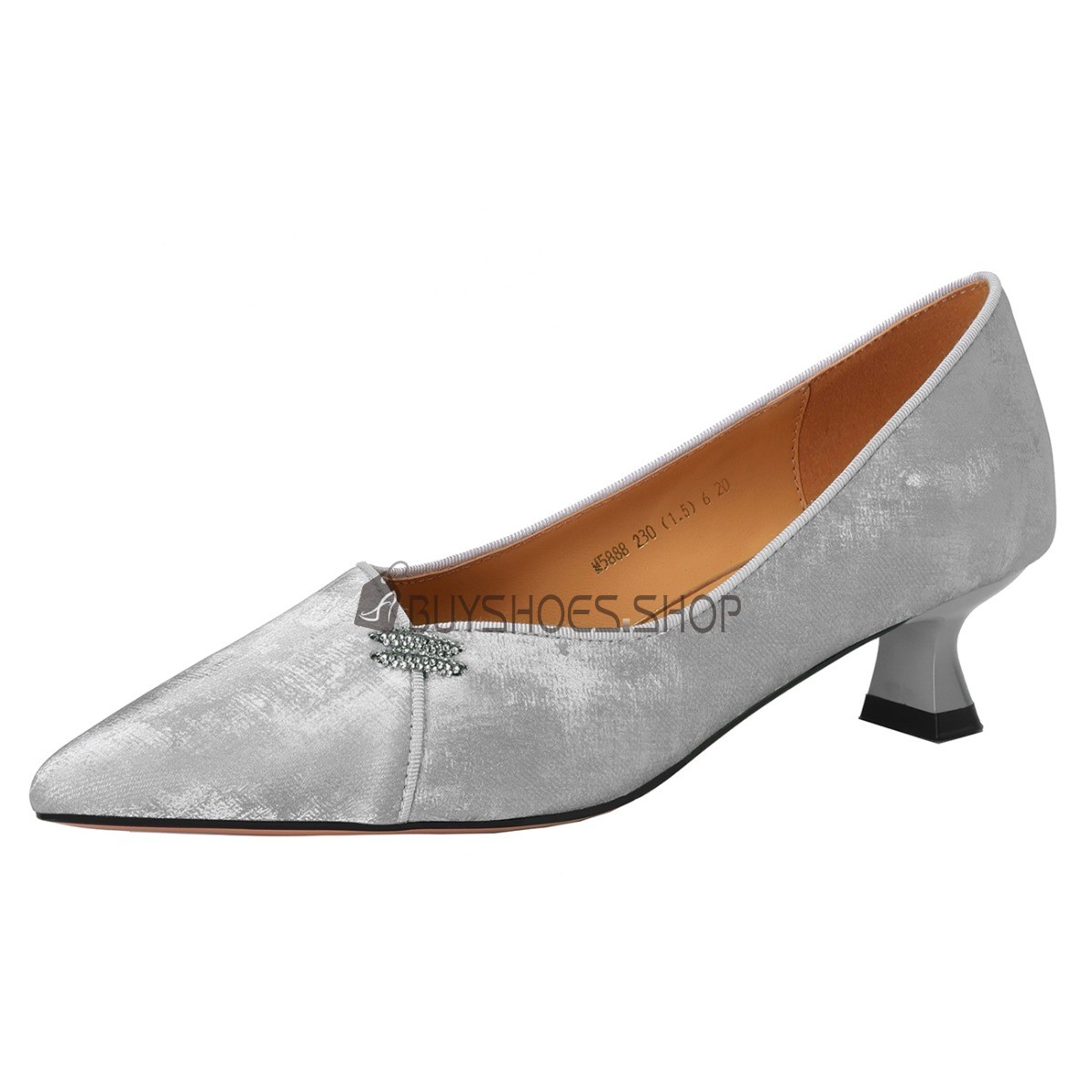 Manfield - Dames - Blauwe suède sandalen met hak - Maat 42 | bol
