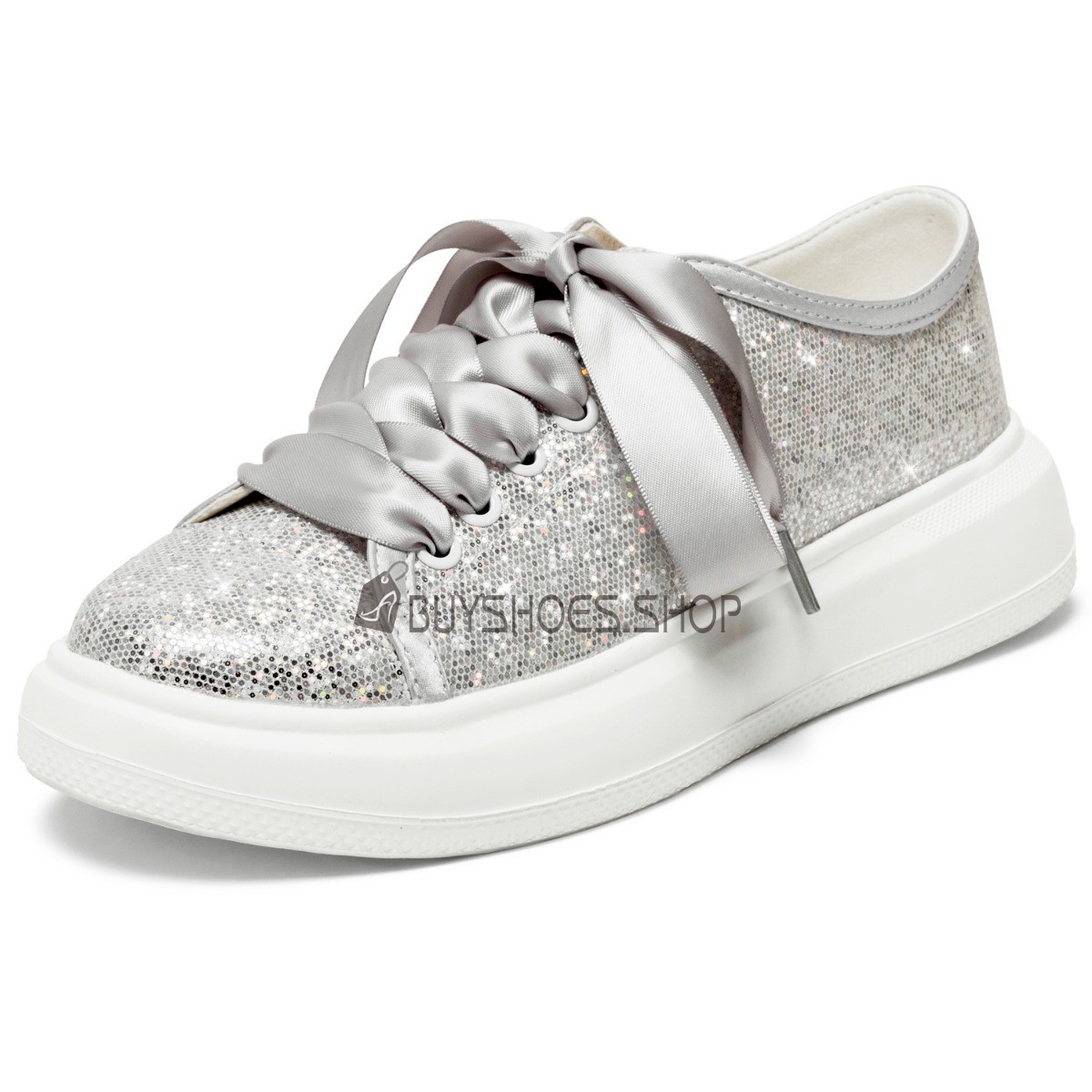 安いスニーカー スパンコール パーティー ウェディング シューズ  