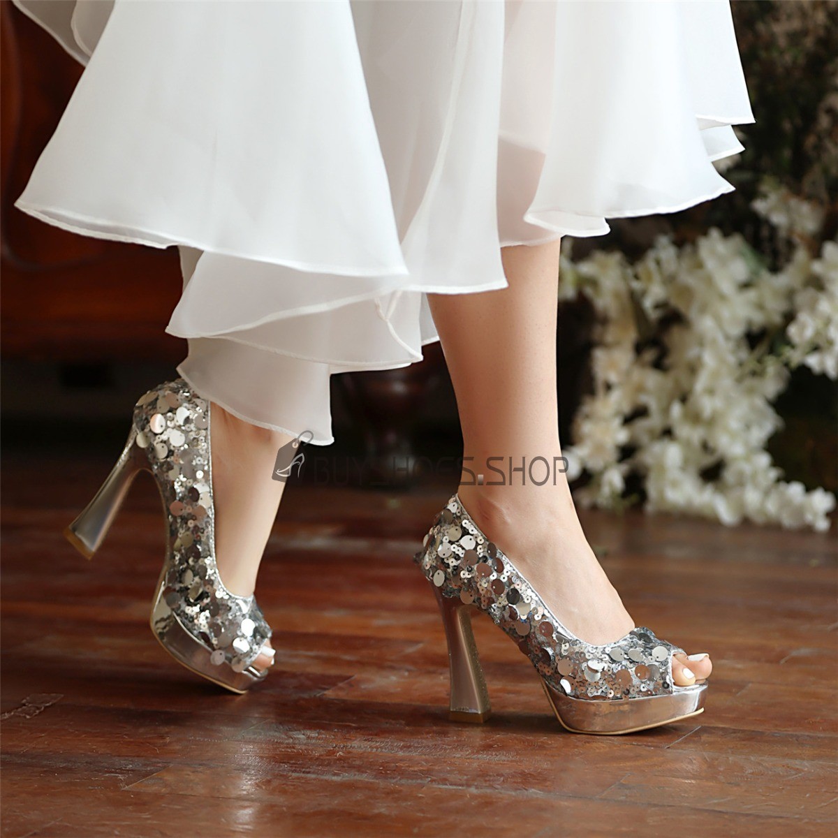 Talon Haut Chaussure SoirÃ©e Femme Sandales Femme INSFITY Talon