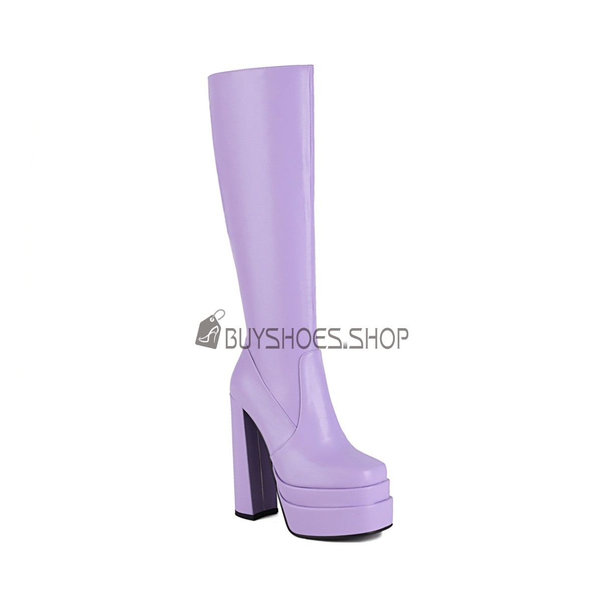 Online Shopping Tall Boots Block Heel Chunky Heel 6 inch Online Shopping Tall Boots Block Heel Chunky Heel 6 inch