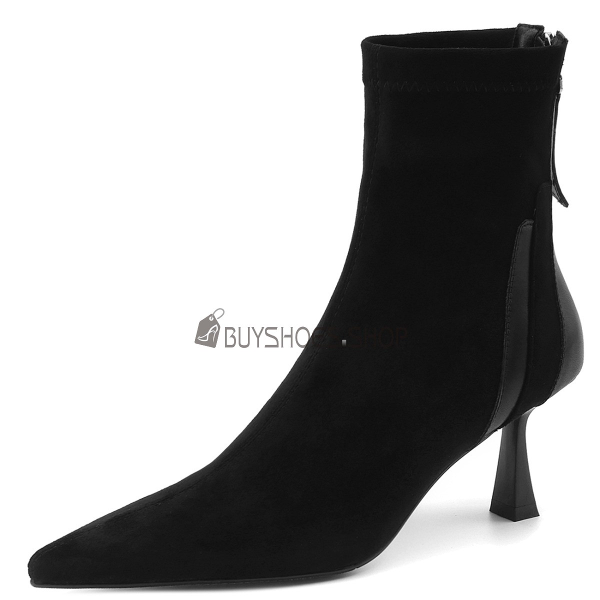 Calzino Scarpe Stivaletto Tacco Scarpe Stivaletti A Calzino Tacco