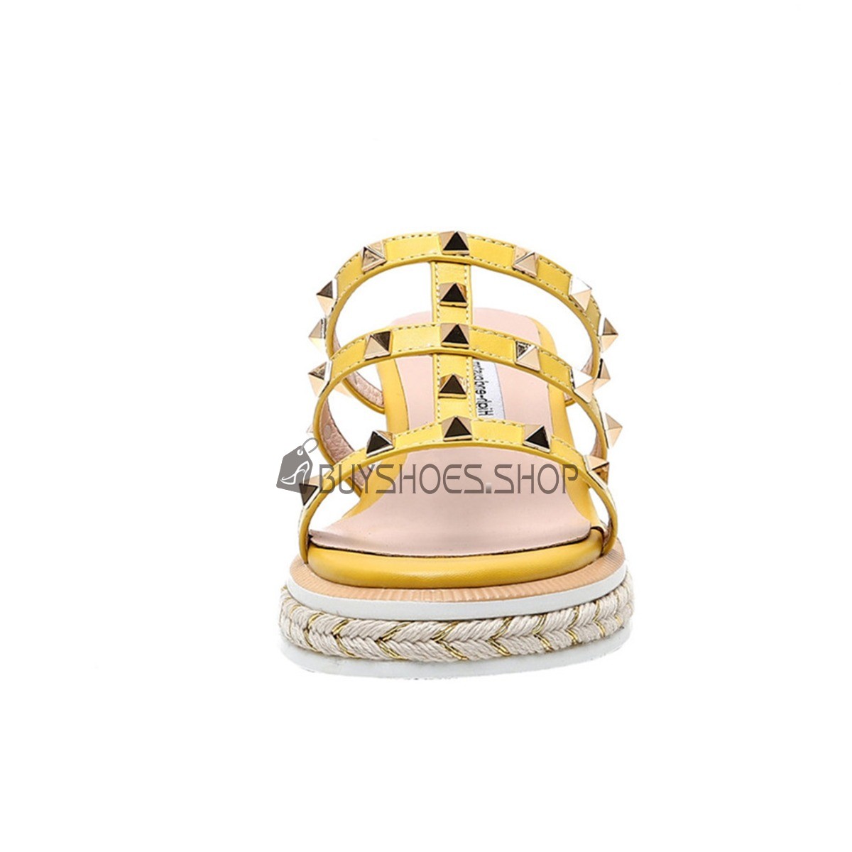 Cheap yellow sandals online