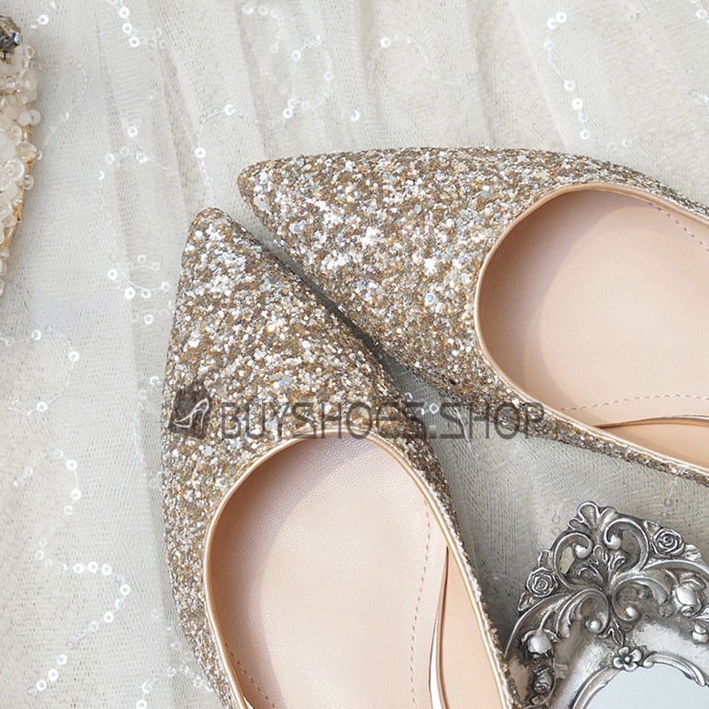 Gold flats for outlet prom