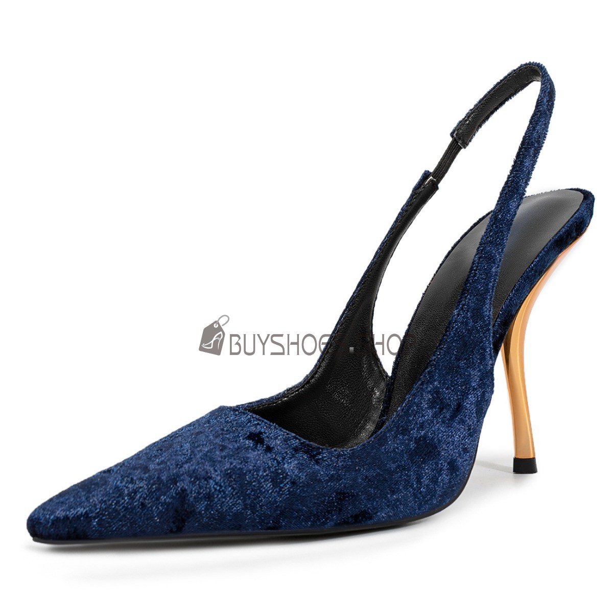 Décolleté Tacco Alto Velluto Tacchi A Spillo Online 7525080224F