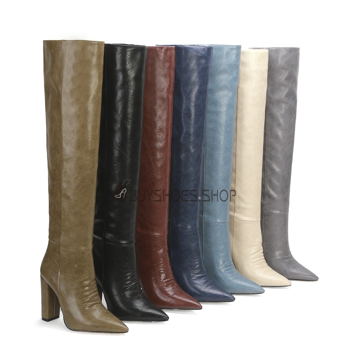 Tamaris Laarsjes blokhak, business schoen met elegante decoratieve gesp in de webshop
