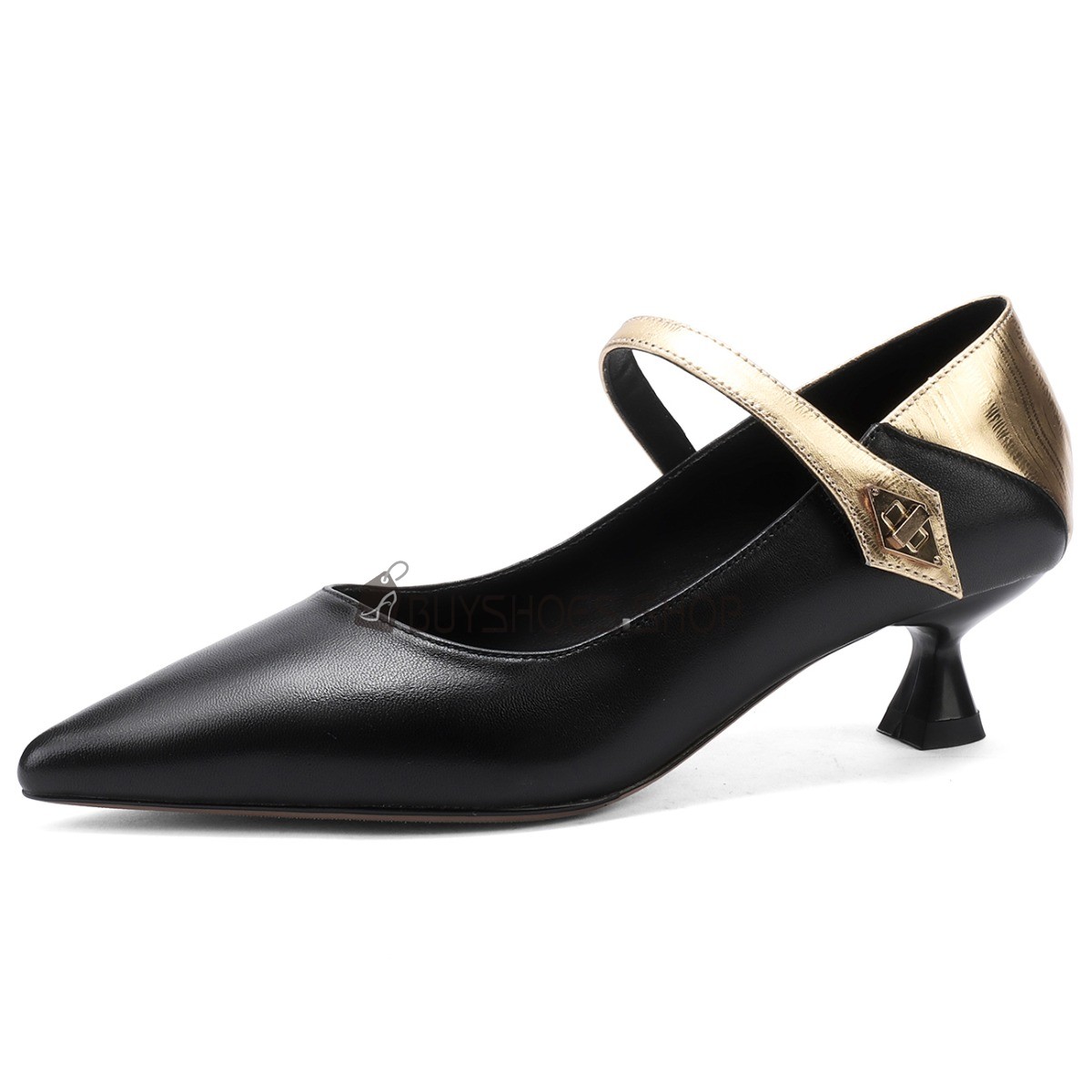 Decollete Scarpe Donna Tacchi Spillo In Vernice Comode Business